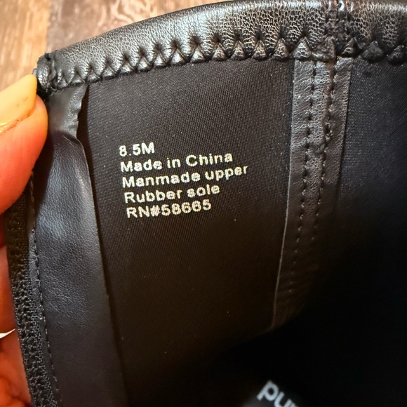 Abound Black Heeled Boots - Picture 5 of 5